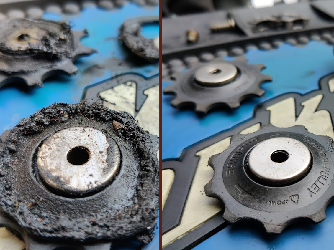 Jocky Wheels - Before anf After Drivechain Clean - £20
